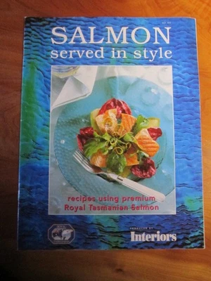 MAGAZINE SALMON SERVED IN STYLE 1994  GREAT ** MUST SEE - Image 1 of 2