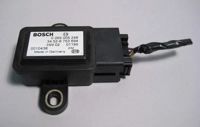 Sensor de velocidade de guinada BMW ABS DSC E38 E39 E46-AWD X5 1999–2005 OEM 0265005248 9/98+ - Imagem 1 de 3