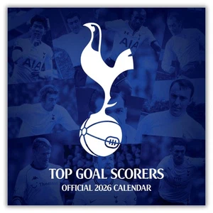 2026 Tottenham Hotspur FC Legends Square Calendar – Official Product – Spurs - Picture 1 of 7