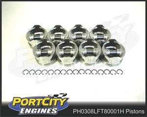 Hypatec Flat Top Piston set Holden V8 304 VN VP VR VS VT 5.0L PHO308LFT80301H - Picture 1 of 1