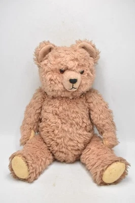 Vintage Hermann Wood Wool Growler Teddybär - voll verbunden, 45 cm, Sammlerstück - Bild 1 von 4