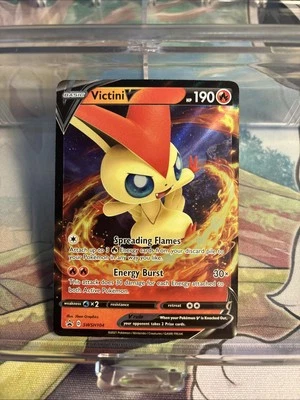 Victini V SWSH104 SWSH: Sword & Shield Promo Cards Holo - Image 1 of 2