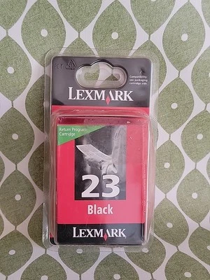 GENUINE LEXMARK 34 BLACK INK CARTRIDGE Sealed Unused - Image 1 of 3