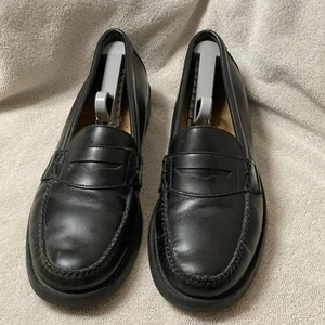 Weejuns by Bass schwarze Penny-Loafer aus Leder Damengröße 9,5 - Bild 1 von 5