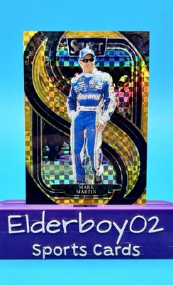 Mark Martin /13 Trackside FOTL Gold Power Plaid 2025 Panini Select Racing Nascar - Image 1 of 2