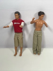 Konvolut 2 Mattel Ken Puppe mit etwas Kleidung Vintage Barbie Sammlung - Bild 1 von 6