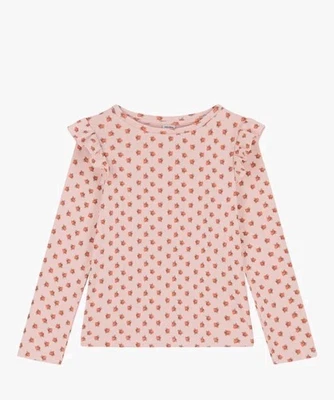 Camiseta Petit Bateau Rosa Manga Larga Edad 3 Años Foto 1 de 4