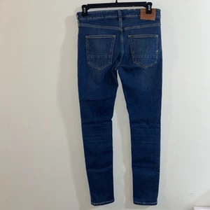 Pantalones de mezclilla Scotch & Soda para hombre 31x32 azul calce ajustado con cremallera - Imagen 1 de 10