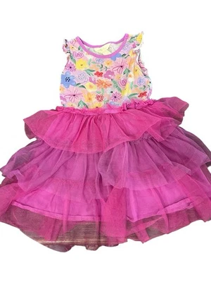 Vestido sin mangas Matilda Jane Fairy Garden Frenchie nivel parte inferior de tul talla 4 VER NOTA Foto 1 de 4