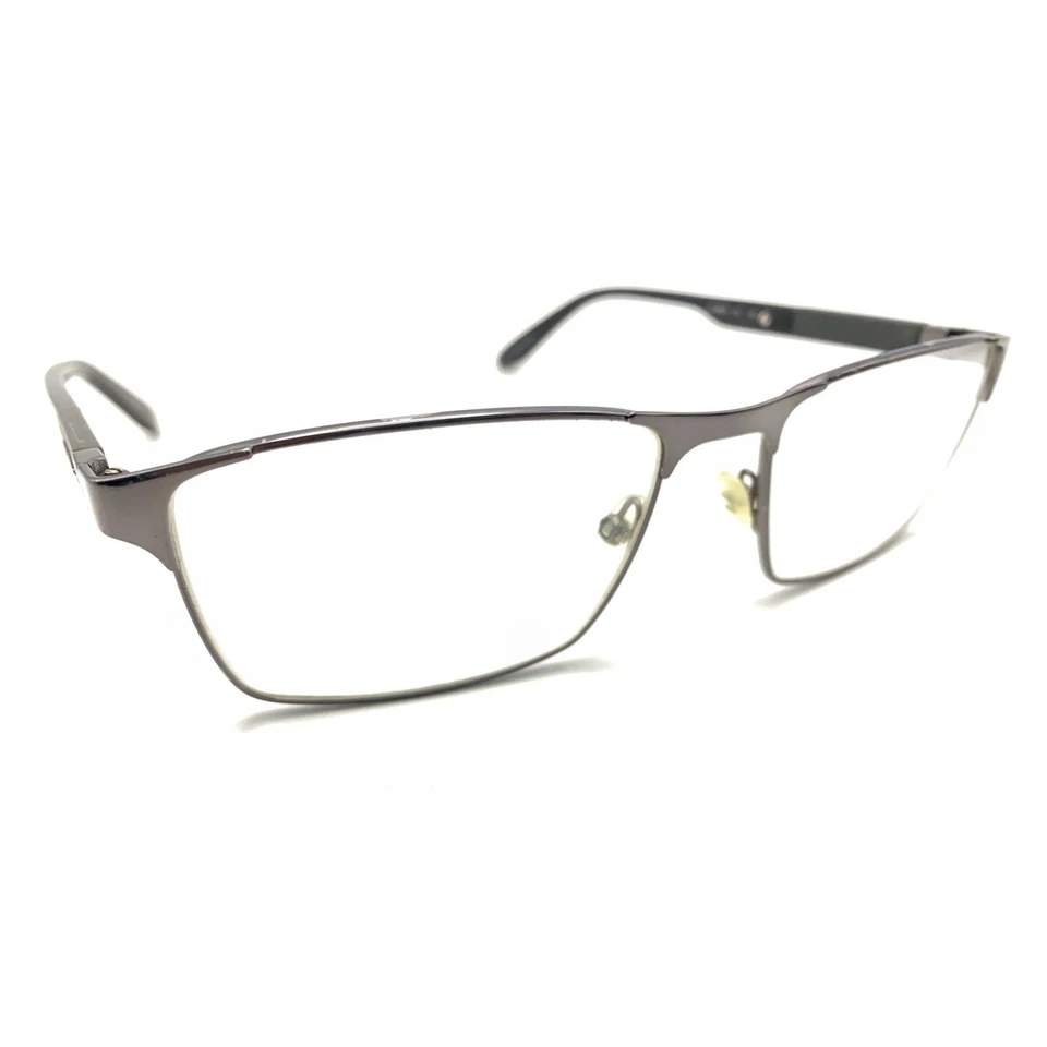Monturas rectangulares gris plata Carrera CA 8822 KJ1 56-17 140 diseñador Foto 1 de 4