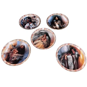 Lee Bogle Sacred Bond Plates 5 Collection Bradford Exchange 1996 Limited Edition - Bild 1 von 14