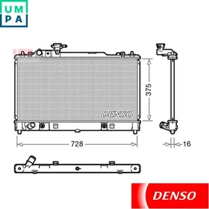 RADIATOR ENGINE COOLING DRM44029 FOR MAZDA 6/Station/Wagon/Hatchback 2.0L 4cyl - Picture 1 of 6