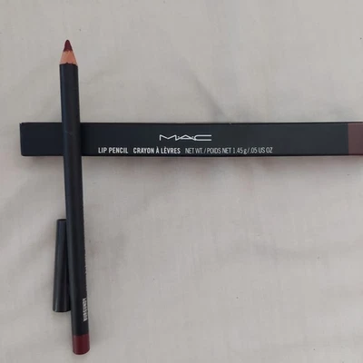 MAC Eye Brows Styler Brown BURGANDY Full Size .09g pencil crayon full size NIB - Image 1 of 4