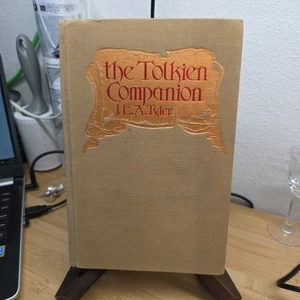 The Tolkien Companion (Hardcover 1976) J.E.A. Tyler Lord Of The Rings - Picture 1 of 16