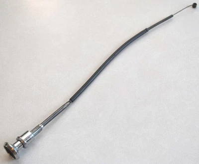 1963 Ford Galaxie Left Air Vent Control Cable & Original Dash Knob, OEM FoMoCo - Image 1 of 4