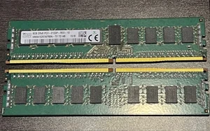 Lot 6 Hynix HMA41GR7AFR8N-TF 8GB  2Rx8 PC4-2133P-R-RE0-10 Server Memory - Picture 1 of 1