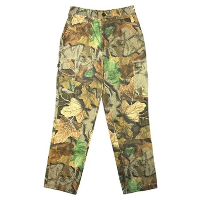 Vintage Ranger Camo Cargo Pants Kids X Large Hunting Outdoor Camouflage - Image 1 of 4