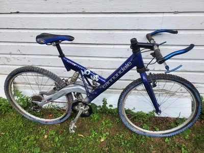 Винтажный горный велосипед с полной подвеской Cannondale Super V 1000  - Изображение 1 из 4