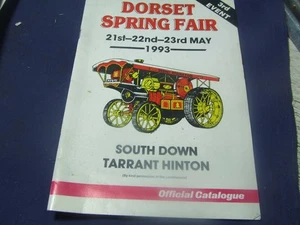 GREAT DORSET SPRING FAIR ENGINE RALLY PROGRAME 1993 - Imagen 1 de 4