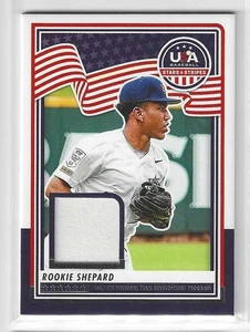 ROOKIE SHEPARD 2025 USA BASEBALL STARS & STRIPES 16U/17U NATIONAL TEAM MATERIALS - Picture 1 of 2
