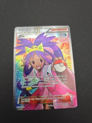 Pokemon Iris Full Art Plasma Blast Card Ultra Rare 101/101 NM - Image 1 of 4