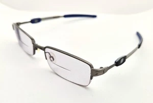 Oakley Vintage Tumbleweed 0.5 OX3142 0452 1/2 Rim Eyeglasses Frame Only 517 - Picture 1 of 12