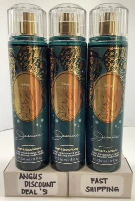 Bath & Body Works “3 Pack” DISNEY PRINCESS JASMINE Fine Fragrance Mist 8 fl oz - Image 1 of 2
