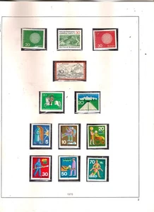GERMANY-- R.F.A., 1970, MNH, 7 Complete sets. - Picture 1 of 1