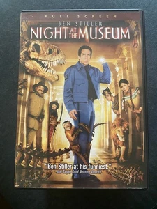 NIGHT AT THE MUSEUM, FULL SCREEN DVD, BEN STILLER / ROBIN WILLIAMS - Picture 1 of 1