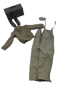 Drago Personalizzato Scala 1/6 WWII US Tanker Uniform con cassetta degli attrezzi (COSÌ COM'È) - Foto 1 di 10