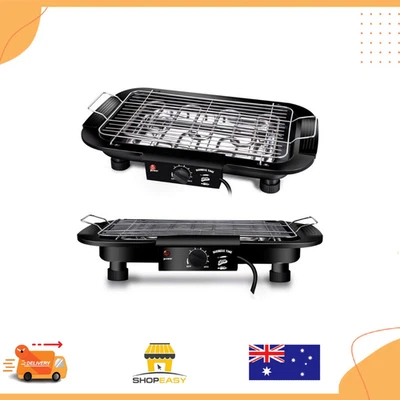 Windmax BBQ Grill Electric Smokeless Barbecue Teppanyaki Indoor / Outdoor Barbec - image 1 of 4