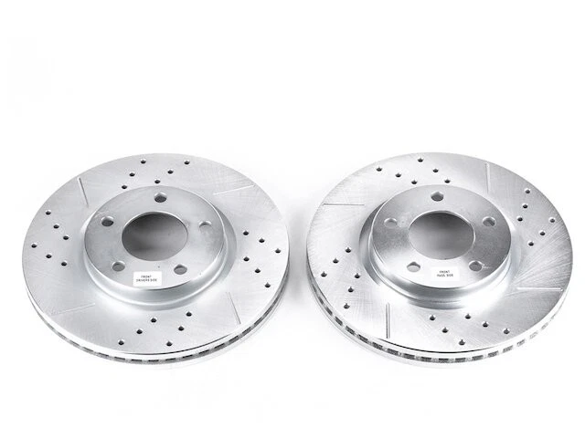 Front Brake Rotor Set For 07-09 Ford Lincoln Edge MKX CC31V3 - Image 1 of 1