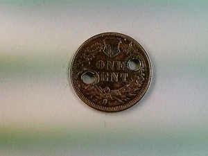 Münze, one Cent, 1860, United States of America, Indianerkopf - Bild 1 von 2