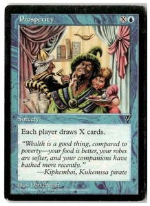 MTG Prosperity - Visions Heavily Played English - Picture 1 of 2