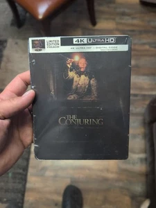 The Conjuring 4K ULTRA HD Limited Edition Steelbook Brand New Sealed - Picture 1 of 6