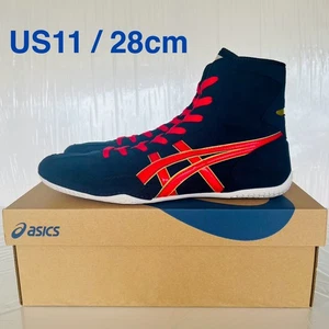Scarpe da wrestling ASICS 1083A001 Special Orde Navy x Red [taglia: US11 / 28 cm] Nuove! - Foto 1 di 8