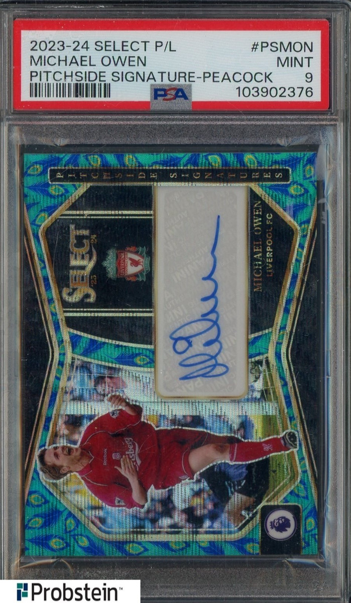 Panini Michael Owen Soccer Sports Trading Cards