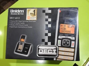 BRAND NEW UNIDEN DECT 6015 CORDLESS HOME PHONE - Zdjęcie 1 z 4