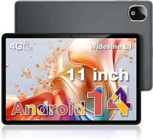 DOOGEE T30E Android 14 Tablet, 11 inch Tablet 9GB+128GB Octa Core 8000mAh 4G LTE - Picture 1 of 8