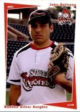 2011 Nashua Silver Knights Grandstand 22 John Puttress New Providence New Jersey