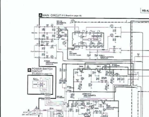 Technics Service Schaltplan für RS-AZ 6 Copy - Picture 1 of 1