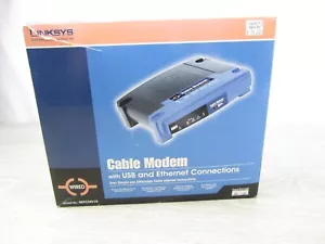 Linksys EtherFast Cable Modem & USB With Ethernet Connections BEFCMU10 NEW - Picture 1 of 7
