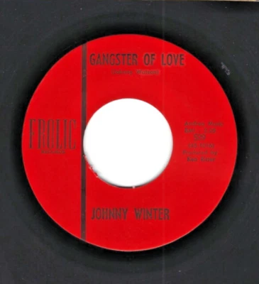 1960's ROCK/BLUES 45  Johnny Winter  Frolic  509 Foto 1 de 2