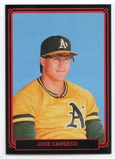 1989 All American Promo Cards Series 1 - #17 - Jose Canseco - Oakland A's