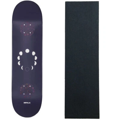 Impala Skateboard Deck Celestial Impact Construction Lunar 8.25" x 32" With Grip