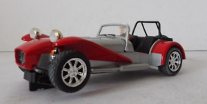 SCALEXTRIC HORNBY CATERHAM 7 RED SLOT CAR MINT UNBOXED UNUSED.