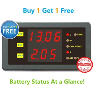 Battery Tester DC 90V 30A Ammeter Voltmeter Current VOLT Gauge Buy 1 Get 1 Free - Picture 1 of 7