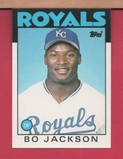 1986 Topps Traded - BO JACKSON - Rookie Card #50T - RC
