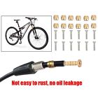 Easy Installation Brass Olive and Steel Insert Kit for Bicycle Disc Brake Hose