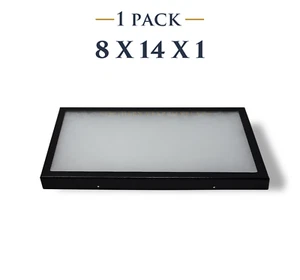 8 x 14 x 1 Riker Display Case Box for Collectibles Arrowheads Jewelry & More  - Picture 1 of 3